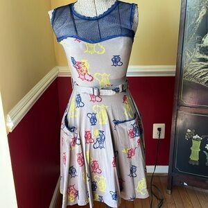 XS Effie’s Heart Jackie Dress in Teapot Print